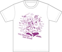 「『侵略！イカ娘』夏満喫Tシャツ!!」のみぞれ（白）色。(C)安部真弘