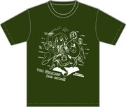 「『侵略！イカ娘』夏満喫Tシャツ!!」の抹茶色。(C)安部真弘