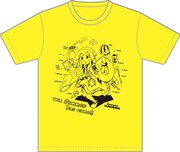 「『侵略！イカ娘』夏満喫Tシャツ!!」のレモン色。(C)安部真弘