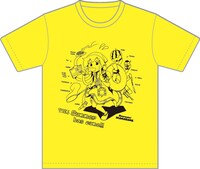「『侵略！イカ娘』夏満喫Tシャツ!!」のレモン色。(C)安部真弘