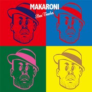 「マカロニほうれん荘 クマTシャツ」のデザイン。