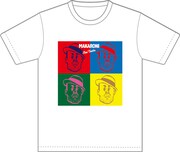 「マカロニほうれん荘 クマTシャツ」のホワイト。