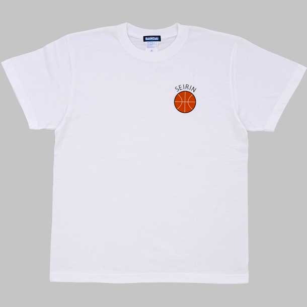 「黒子のバスケ Tシャツ 練習着 誠凛高校」ホワイト。 (c)藤巻忠俊／集英社・黒子のバスケ製作委員会