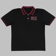 「黒子のバスケ ポロシャツ 学校ロゴ 桐皇学園」。 (c)藤巻忠俊／集英社・黒子のバスケ製作委員会