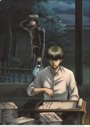 I賞「クリアファイルセット」のセット3。(c)空知英秋/集英社・テレビ東京・電通・サンライズ・アニプレックス