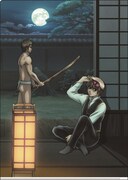 I賞「クリアファイルセット」のセット3。(c)空知英秋/集英社・テレビ東京・電通・サンライズ・アニプレックス