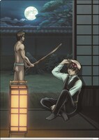 I賞「クリアファイルセット」のセット3。(c)空知英秋／集英社・テレビ東京・電通・サンライズ・アニプレックス