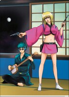 I賞「クリアファイルセット」のセット2。(c)空知英秋／集英社・テレビ東京・電通・サンライズ・アニプレックス