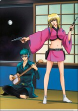 I賞「クリアファイルセット」のセット2。(c)空知英秋／集英社・テレビ東京・電通・サンライズ・アニプレックス