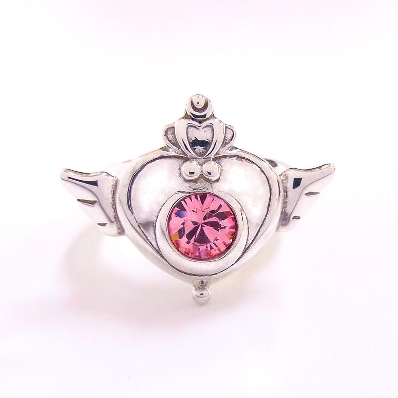 「美少女戦士セーラームーンSuperS ブローチデザインリング silver925」シルバー。(C)Naoko Takeuchi (C)武内直子・PNP・東映アニメーション
