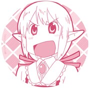 G賞「プラカップ＆コースター」セット2のコースター。(c)あらゐけいいち・角川書店/東雲研究所