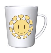 G賞「プラカップ＆コースター」セット3のカップ。(c)あらゐけいいち・角川書店/東雲研究所