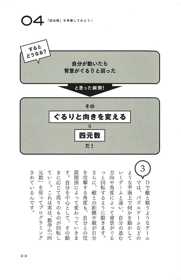 「体感する数学」より。