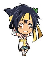 イベントに用いられるミニキャラのビジュアル。 (C)渡瀬悠宇・小学館／アラタカンガタリ製作委員会