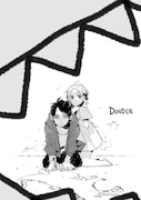 「GANGSTA.」のコースケによる新感覚バトルファンタジー「DOODLE」カット。