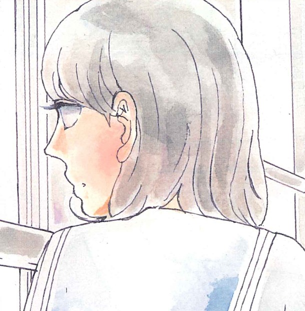 雁須磨子「こくごの時間」のカット。