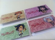 抽選会景品の、「アラタカンガタリ」メッセージカード。 (C)渡瀬悠宇・小学館／アラタカンガタリ製作委員会