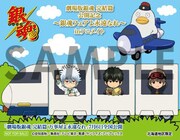 北海道5店の限定特典「3年Z組」ステッカー。(c)空知英秋/集英社・テレビ東京・電通・サンライズ・アニプレックス (c)空知英秋/劇場版銀魂製作委員会