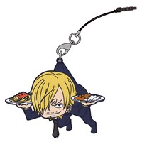 「サンジつままれストラップ」(c)尾田栄一郎／集英社・フジテレビ・東映アニメーション