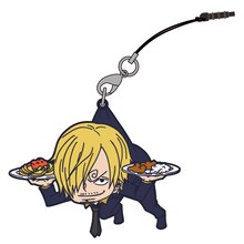 「サンジつままれストラップ」(c)尾田栄一郎／集英社・フジテレビ・東映アニメーション