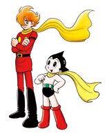 アトム&島村ジョー(009) (c)手塚プロダクション (c)石森プロ