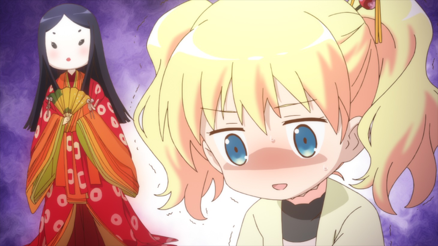 TVアニメ「きんいろモザイク」より。(C)原悠衣・芳文社/きんいろモザイク製作委員会