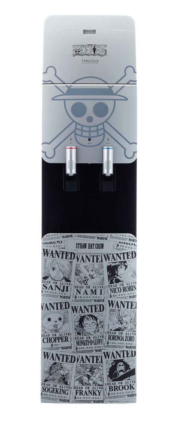 「ONE PIECE ウォーターサーバー（手配書モデル）」(c)尾田栄一郎／集英社・フジテレビ・東映アニメーション