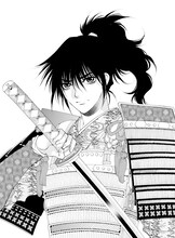 楠桂「鬼切丸伝」予告カット。