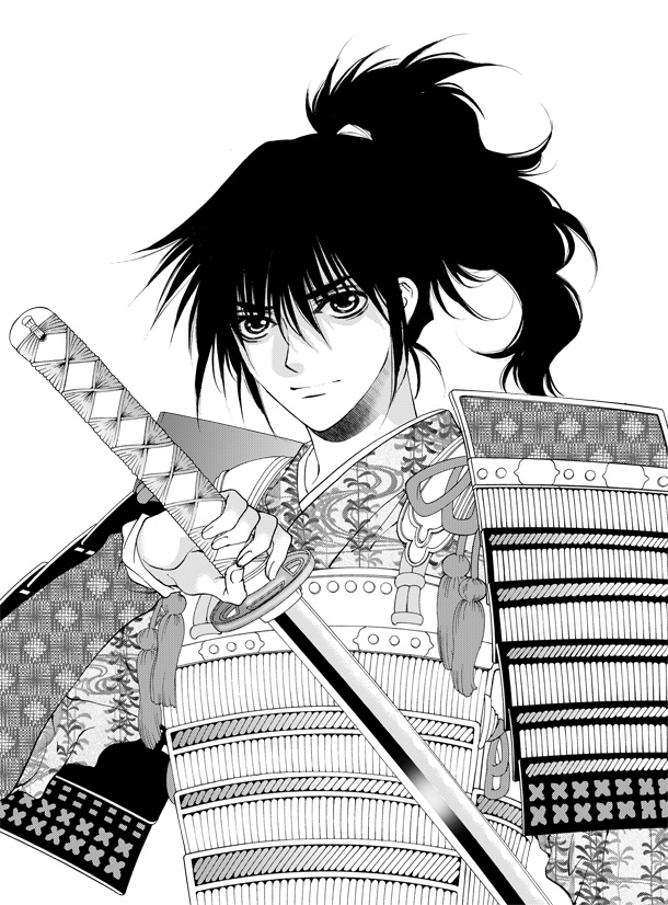 楠桂「鬼切丸伝」予告カット。