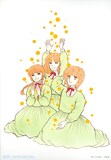 川原泉「笑う大天使」のイラストカード。