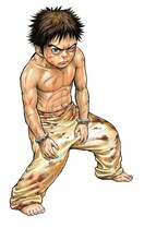 瀬口忍「囚人リク」のカット。 (c)瀬口忍/週刊少年チャンピオン