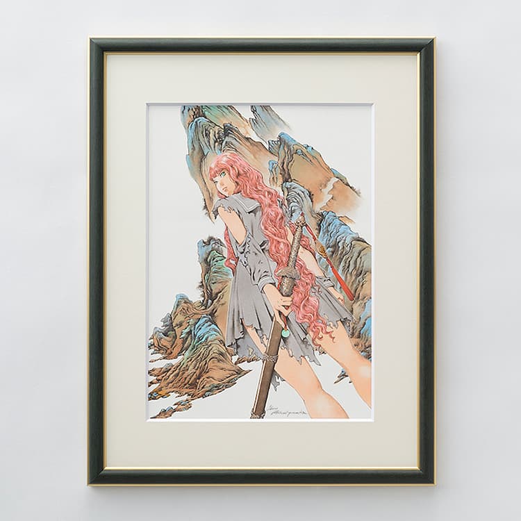 山田章博の「十二国記」サイン入り複製原画＆ポストカード - コミック 