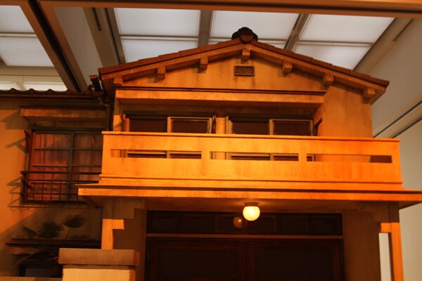 会場内に再現されたトキワ荘。