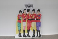 ももいろクローバーZのパネル。