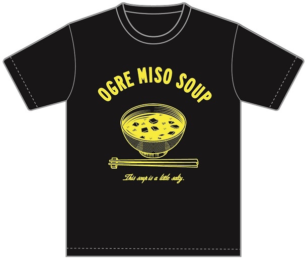 エア味噌汁Tシャツ（ブラック）