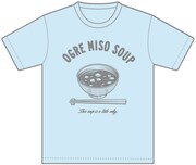 エア味噌汁Tシャツ（ブルー）