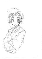 冲方丁原作による近藤るるる「ガーゴイル（仮）」ラフ。