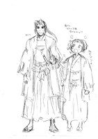 冲方丁原作による近藤るるる「ガーゴイル（仮）」ラフ。