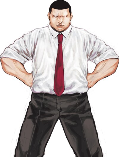 小川圭の新連載「特攻事務員ミノワ」カット