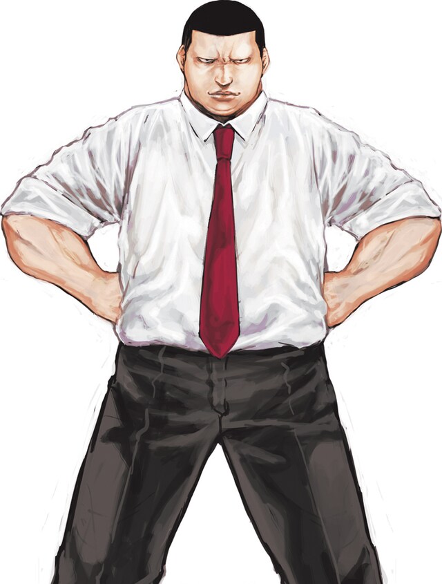 小川圭の新連載「特攻事務員ミノワ」カット