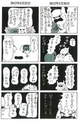 「わたしは全然不幸じゃありませんからね！」に収録されている恋愛マンガ「レバ刺しとわたし」。