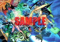 「ヴァンパイア サウンドBOX」に使用される元絵。(c)CAPCOM CO., LTD. ALL RIGHTS RESERVED.