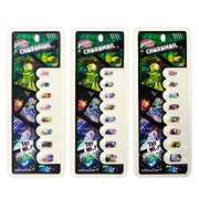 「ジョジョの奇妙な冒険」の「CHARANAIL」3種がパッケージされた様子。(c)荒木飛呂彦/集英社・ジョジョの奇妙な冒険製作委員会