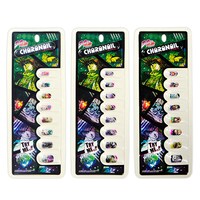 「ジョジョの奇妙な冒険」の「CHARANAIL」3種がパッケージされた様子。(c)荒木飛呂彦/集英社・ジョジョの奇妙な冒険製作委員会