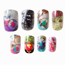 Aセット「BLOODY STREAM」の「CHARANAIL」。(c)荒木飛呂彦/集英社・ジョジョの奇妙な冒険製作委員会