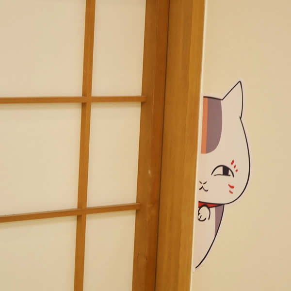 「夏目友人帳 ニャンコ先生 カベデコール」(C) 緑川ゆき・白泉社/「夏目友人帳」制作委員会
