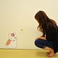 「夏目友人帳 ニャンコ先生 カベデコール」(C) 緑川ゆき・白泉社/「夏目友人帳」制作委員会