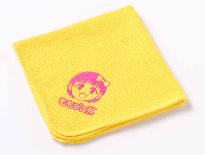 「ももプロZ」3巻限定版に付いてくる「しおりんの幸福の黄色いハンカチ」。