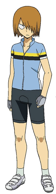 松岡禎丞演じる青八木一の設定画。 (C)渡辺航（週刊少年チャンピオン）／弱虫ペダル製作委員会