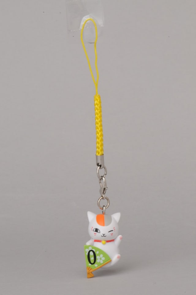 ニャンコ先生のフィギュアストラップ。